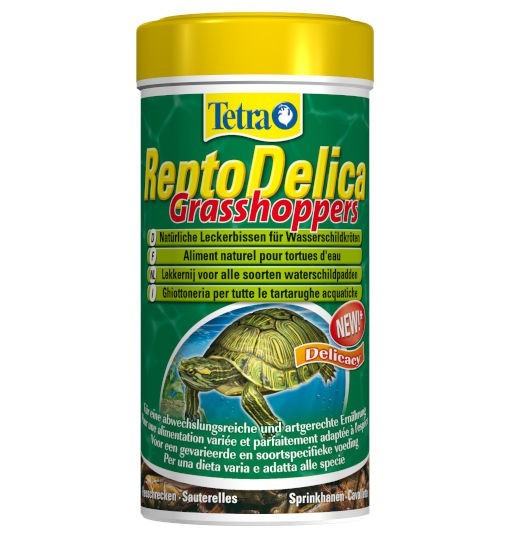 Tetra ReptoDelica Grasshoppers - przysmak dla żółwi wodno-lądowych
