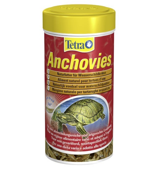 Tetra Anchovies - naturalne pożywienie dla żółwi wodno-lądowych