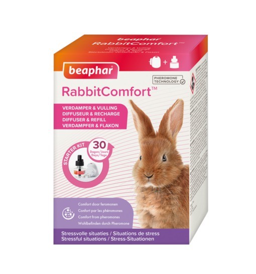 Beaphar RabbitComfort Calming Diffuser Starter Kit - dyfuzor z feromonami dla królików