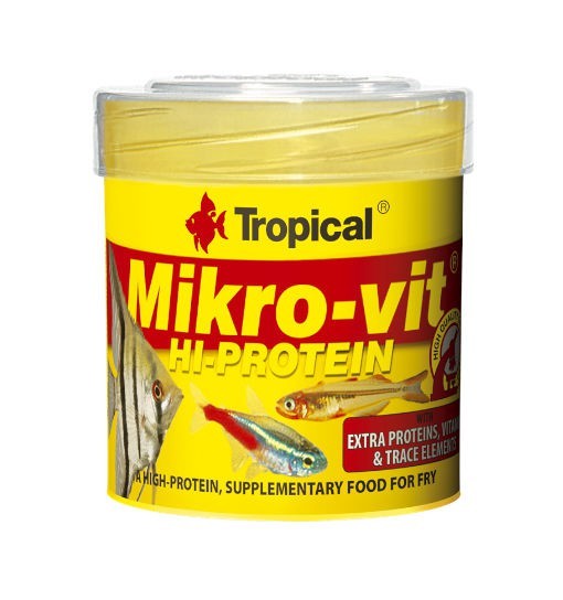 Tropical Mikro-vit hi-protein - wysokobiałkowy pokarm dla narybku