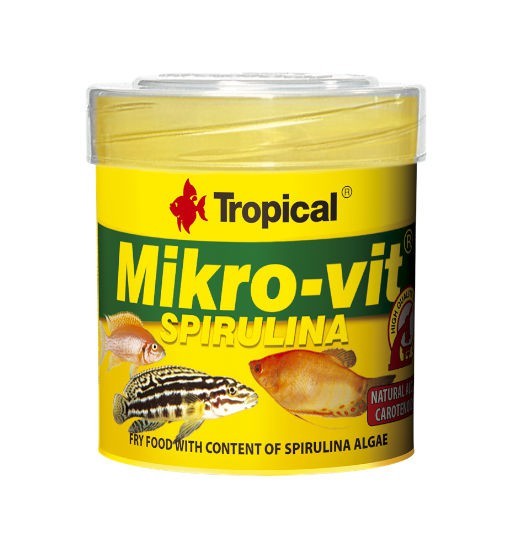 Tropical Mikro-vit spirulina - pokarm dla narybku z dodatkiem spiruliny