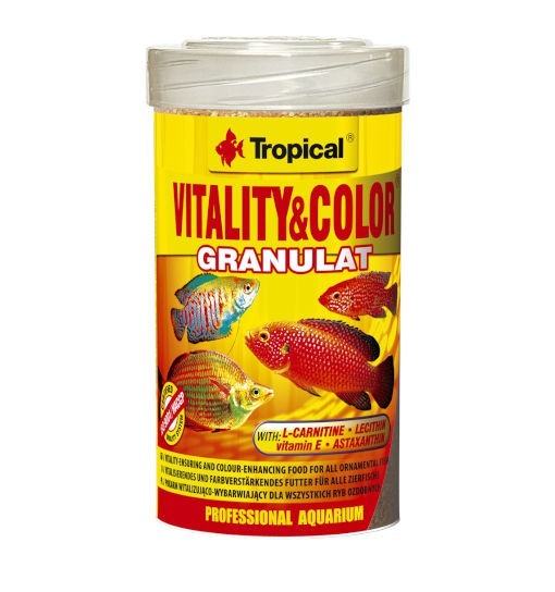 Tropical Vitality & color granulat - pokarm granulowany o działaniu wybarwiającym