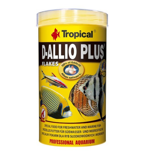 Tropical D-Allio plus - wieloskładnikowy pokarm w formie płatków
