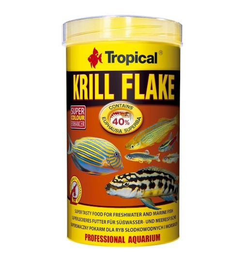 Tropical Krill flake - wybarwiający pokarm w płatkach