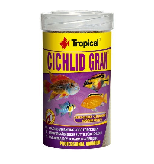 Tropical Cichlid gran - pokarm w granulacie z wysoką zawartością białka