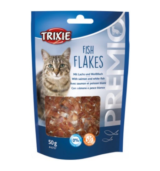 Trixie PREMIO Fish Flakes - przysmak dla kota z rybą 50g