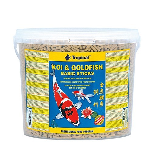 Koi&Goldfish Basic Sticks wiadro 5l/450g