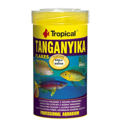 Tropical Tanganyika - podstawowy pokarm w formie płatków dla pielęgnic