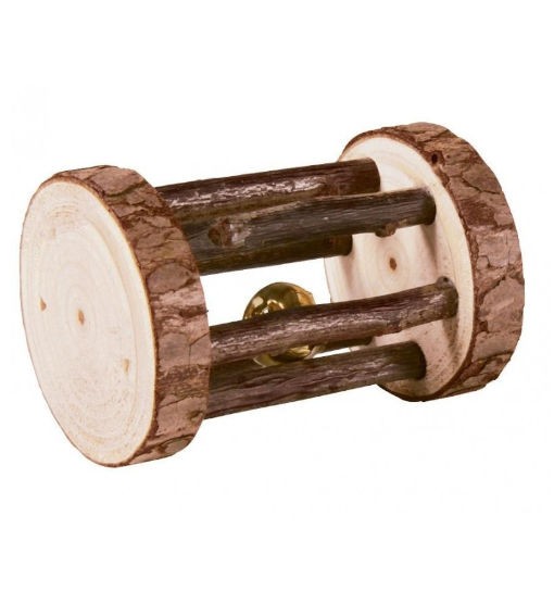 Trixie Rolka drewniana 7×5cm - zabawka dla gryzoni
