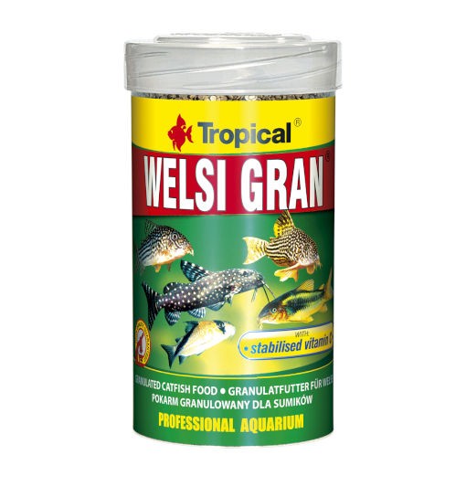 Tropical Welsi Gran - wieloskładnikowy pokarm dla ryb pobierających pokarm z dna