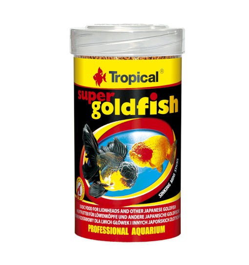 Tropical Super Goldfish Mini Sticks 100ml - pokarm w formie tonących pałeczek dedykowany złotym rybkom
