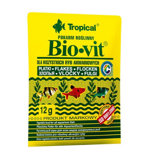Tropical Bio-Vit - pokarm roślinny w płatkach