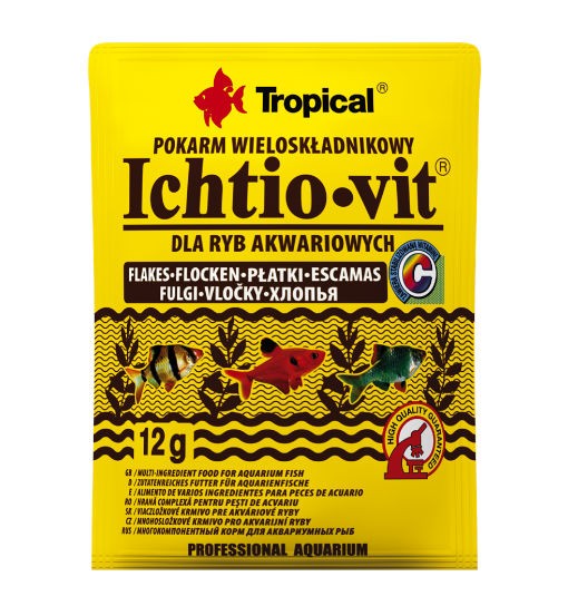 Tropical Ichtio-Vit - pokarm uniwersalny w płatkach