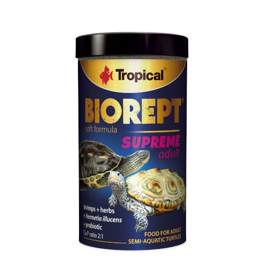 Tropical Biorept Supreme Adult - pokarm dla dorosłych żółwi wodno-lądowych