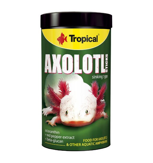 Tropical Axolotl Sticks 250ml - pokarm dla aksolotli i innych płazów wodnych