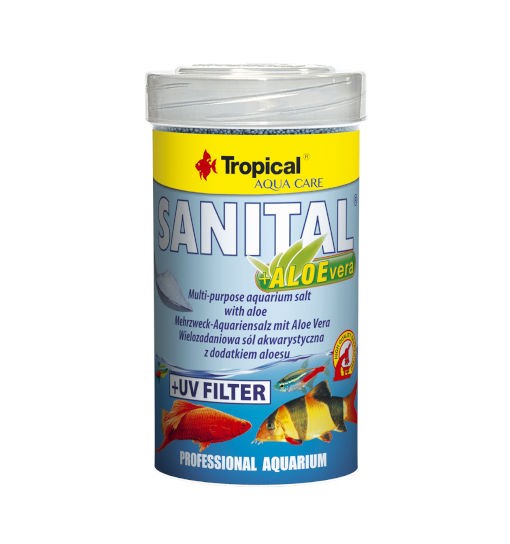 Tropical Sanital - sól akwarystyczna z dodatkiem aloesu