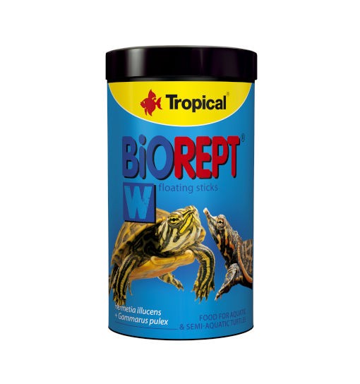 Tropical Biorept W - wieloskładnikowy pokarm w formie pałeczek dla żółwi wodno-lądowych