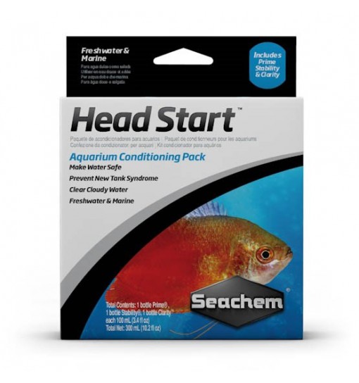 Seachem Head Start Pack 3 - 100 ml