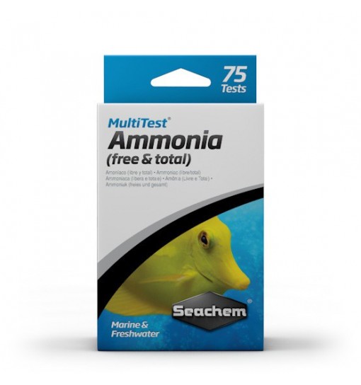 Seachem MultiTest: Ammonia 75 Tests - test amoniaku