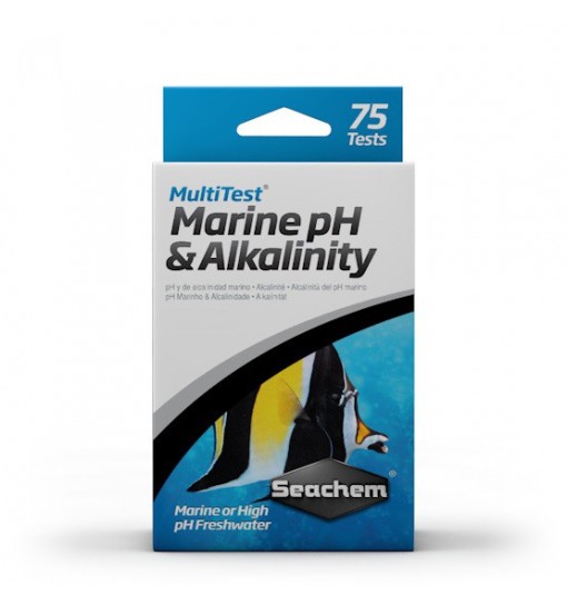 Seachem MultiTest: pH & Alkalinity 75 Tests - test PH