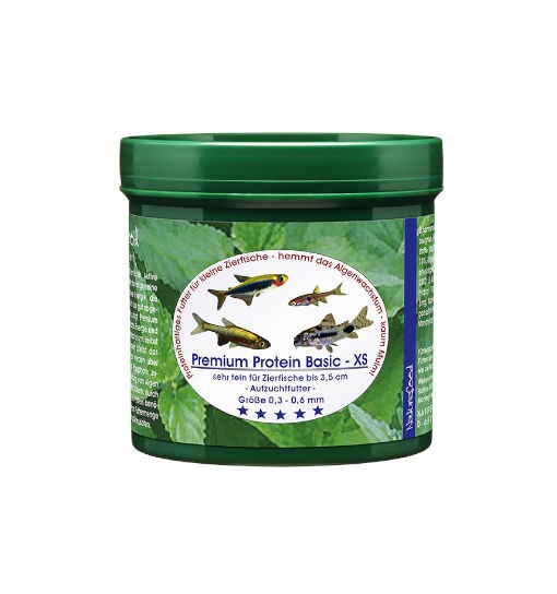 Naturefood Premium Protein Basic XS - pokarm dla wszystkich ryb mięsożernych