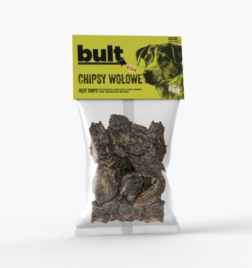 BULT Chipsy wołowe 150g - przysmak dla psów