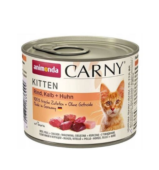 Animonda CARNY kitten puszka dla kota - wołowina/cielęcina/kura