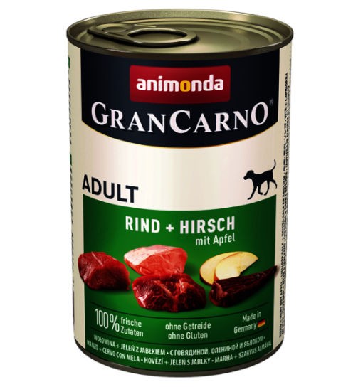 Animonda GRANCARNO adult puszka dla psa - wołowina/jeleń/jabłko