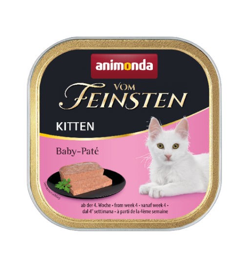 Animonda VOM FEINSTEN Kitten Baby Pate szalka 100g - pasta mięsna