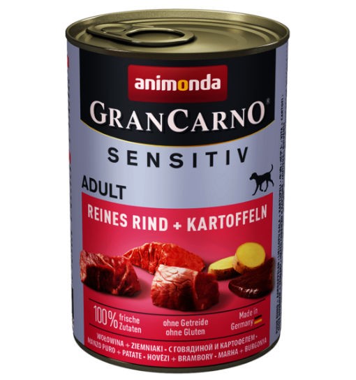 Animonda GRANCARNO Sensitive adult - wołowina z ziemniakami