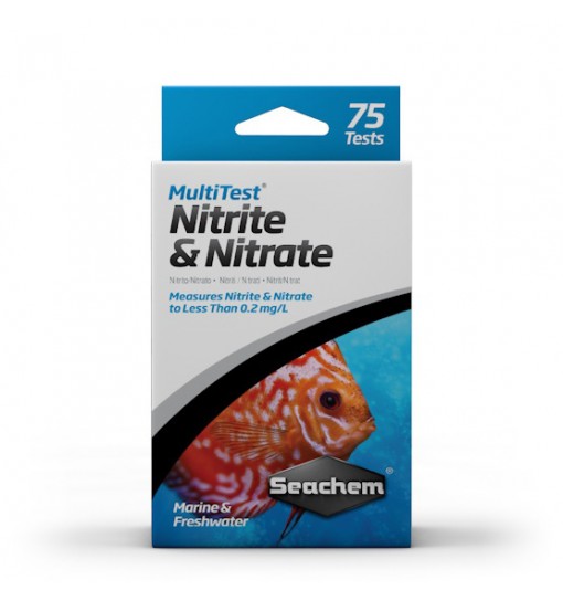 Seachem MultiTest: Nitrite & Nitrate 75 Tests - test poziomu azotynów i azotanów