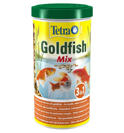 Tetra Pond Goldfish Mix 1L - pokarm dla złotych rybek w oczku wodnym