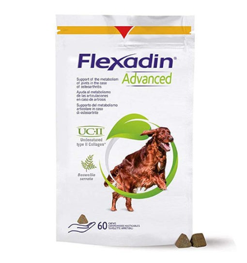 Vetoquinol Flexadin Advanced Dog 60tab. - wspomaganie metabolizmu stawów
