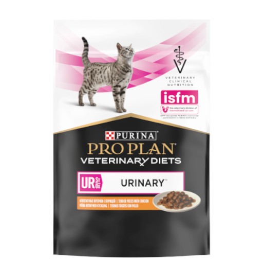 Purina Pro Plan Veterinary Diets Urinary - saszetka dla kota z kurczakiem 85g