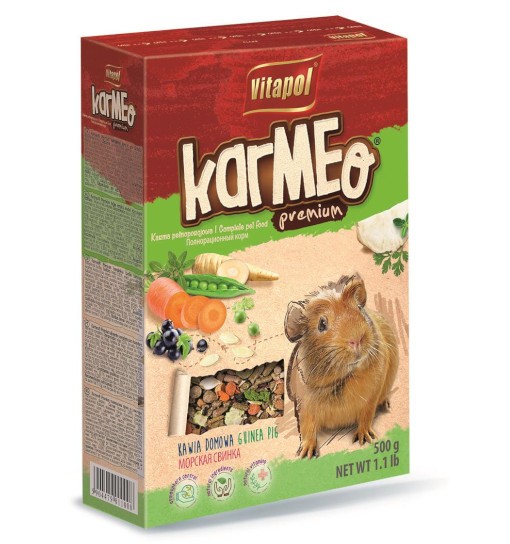 Vitapol Karmeo Premium karma pełnoporcjowa dla świnki morskiej 500g