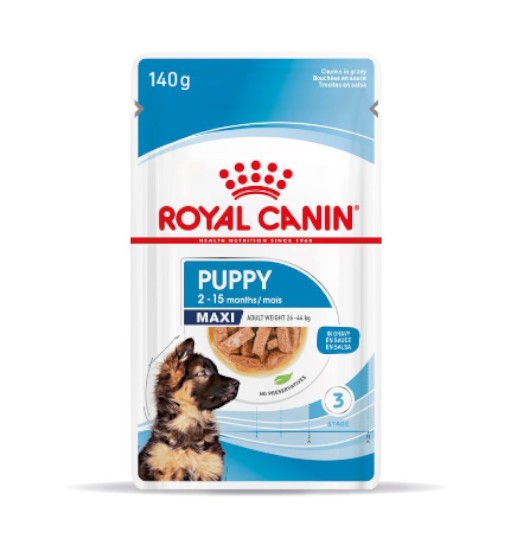 Royal Canin Maxi Puppy - karma mokra dla szczeniąt dużych ras 140g