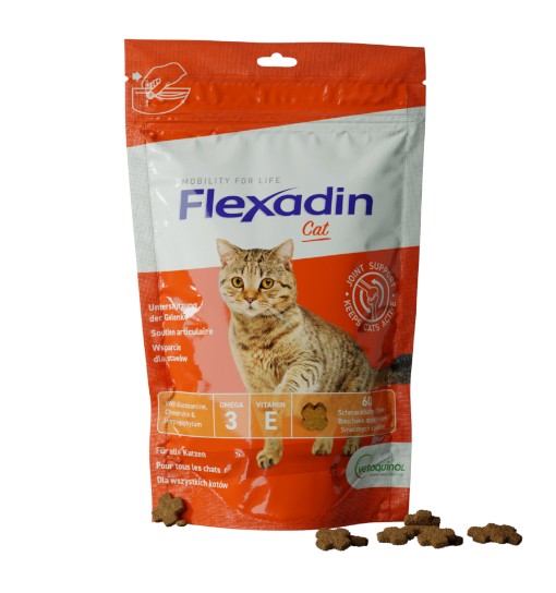 Vetoquinol Flexadin Cat 60 kęsów