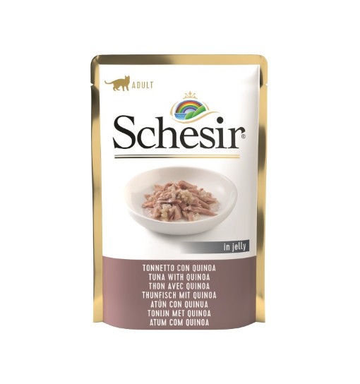 Schesir (kot) - saszetka 85g - Tuńczyk z komosą ryżową