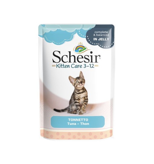 Schesir (kot) - saszetka 85g - Tuńczyk dla kociąt