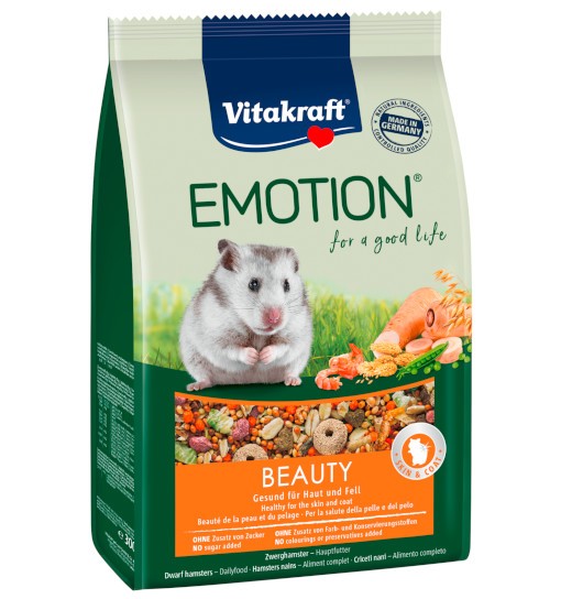 Vitakraft Emotion Beauty 300g - karma dla karłowatych chomików