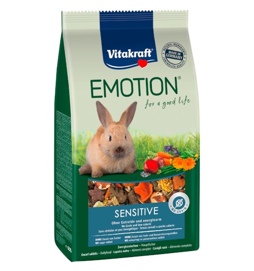 Vitakraft Emotion Sensitive 600g - pokarm dla królika