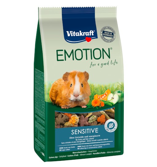 Vitakraft Emotion Sensitive 600g - pokarm dla świnki morskiej