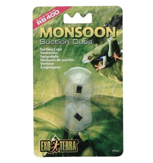 Exo-Terra Monsoon Suction Cups - przyssawki do systemu zraszającego