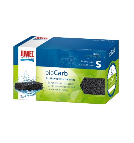 Juwel bioCarb S (Super/Compact Super) - gąbka z węglem aktywnym