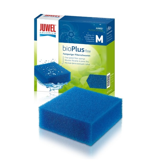 Juwel bioPlus fine M (3.0/Super/Compact) - gładka gąbka filtrująca