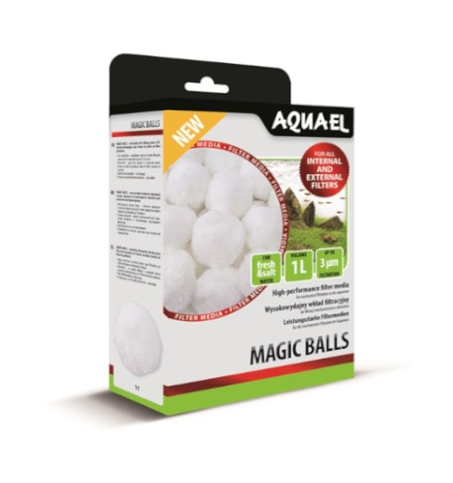 Aquael MAGIC BALLS 1L - wkład do filtracji mechanicznej