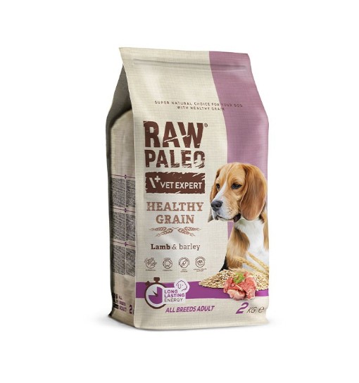 Vet Expert Raw Paleo Healthy Grain Adult Lamb 2kg - sucha karma z jagnięciną dla psów dorosłych