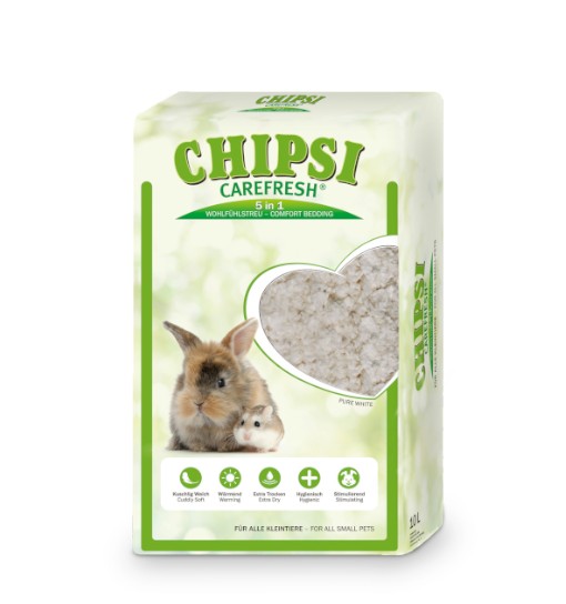 JRS Chipsy CareFresh Pure White 10L - ściółka dla gryzoni i królików