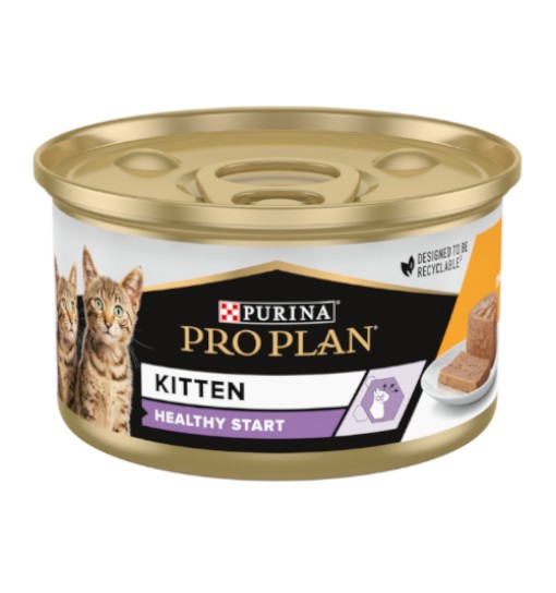 Purina Pro Plan Kitten - karma mokra dla kociąt/mus z kurczakiem 85g