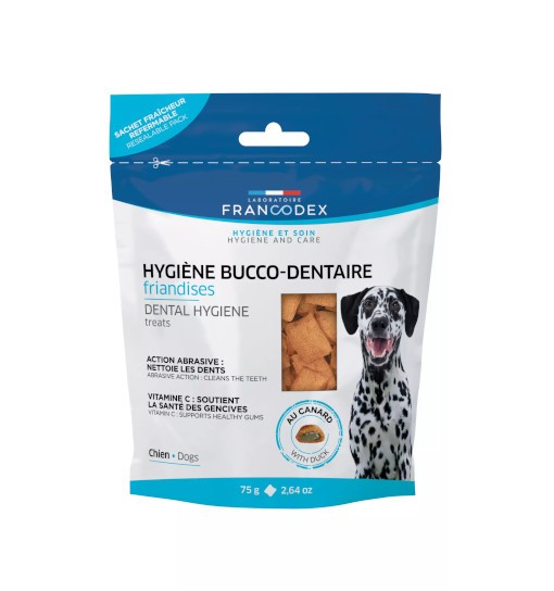 FRANCODEX Przysmak dla szczeniąt i psów - higiena jamy ustnej 75 g